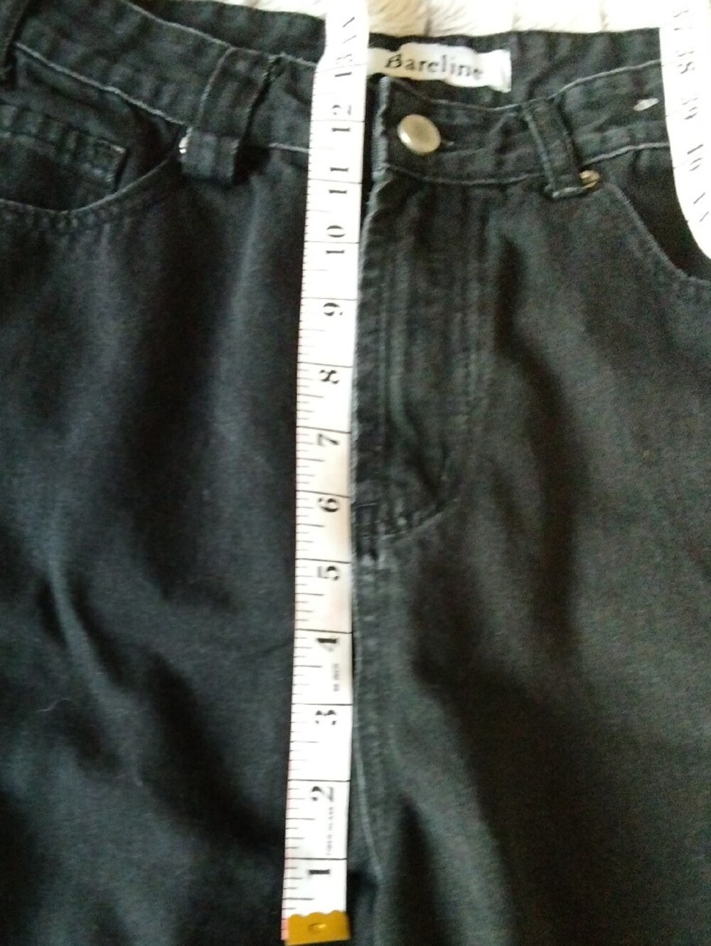 Wide-Leg Black Jeans - Classic Flare - Picture 3 of 8